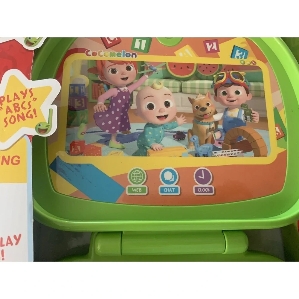 CoComelon Sing‎ & Learn Laptop Toy JJ Lights Sounds ABCs Song 18m+ New